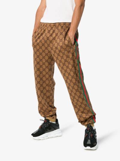 gucci white sweat pants